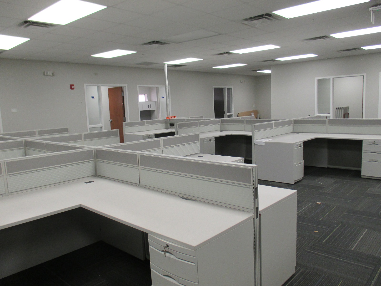 commercial furniture casegoods office installation